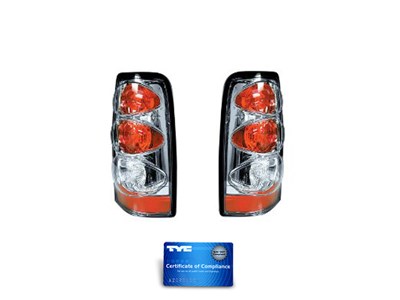 TYC Elegante 81-5545-02 Tail Lamps - Chrome
