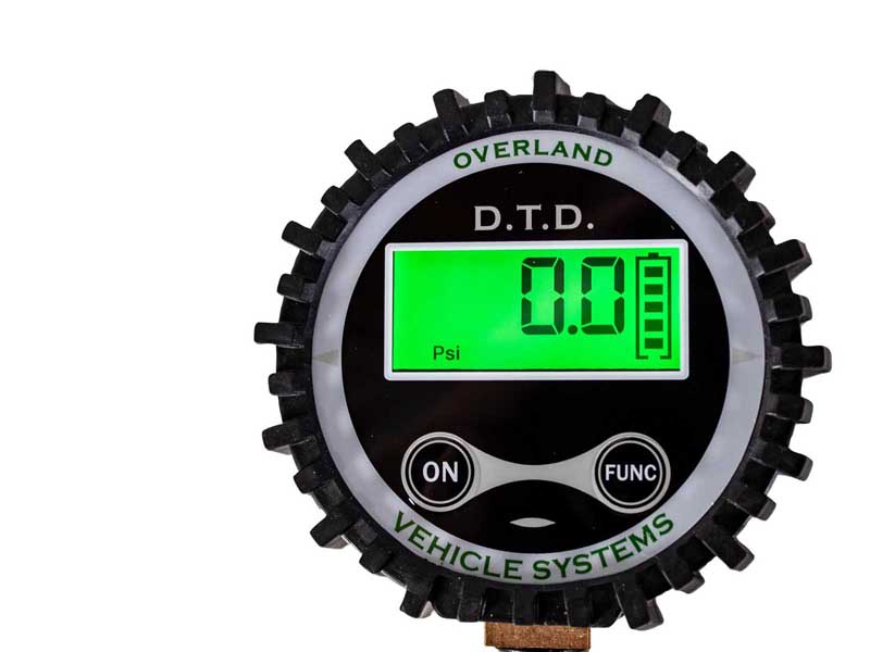 Up Down Air 12020001 Digital Tire Deflator with Valve Kit & Storage Bag