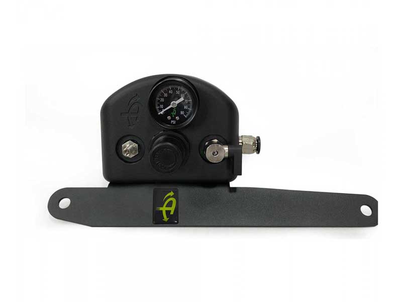 Up Down Air 228-1819 4 Tire Inflator System Engine Mount For 2019-2025 Gladiator