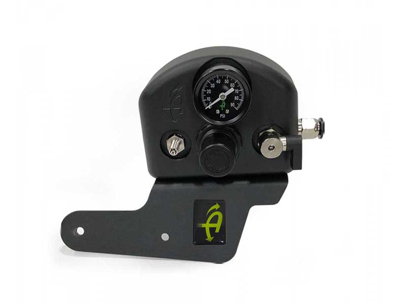Up Down Air 269-0717 4 Tire Inflator System Engine Mount For 2007-2018 Wrangler JK