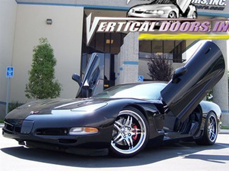 Vertical Doors VDCCHEVYCOR9704 Lambo Doors Vertical Door Kit 1997-2004 Chevrolet Corvette C5