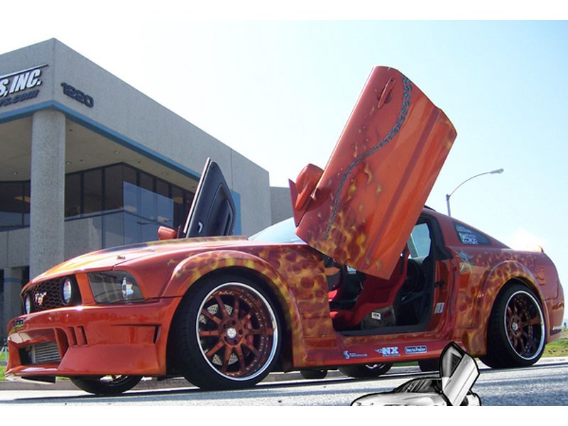 VDI VDCFM1113 Vertical Door Kit 2011 2012 2013 2014 Ford Mustang