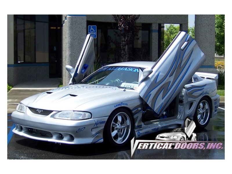 Vertical Doors Inc VDCFM9498 Lambo Vertical Door Kit for 1994-1998 Ford Mustang