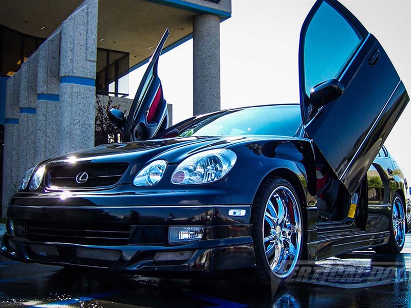 Vertical Doors VDCLEXGS4009804 Lambo Vertical Door Kit for 1998-2004 Lexus GS400