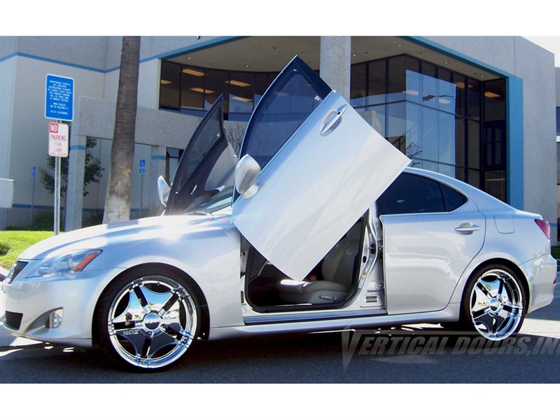 Vertical Doors VDCLEXIS0510 Lambo Vertical Door Kit for 2005-2010 Lexus IS350 4-Door