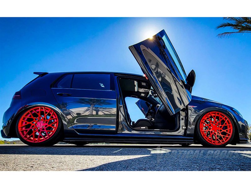 Vertical Doors VDCVOLKGOLF21 Lambo Vertical Door Kit for 2016-2021 Volkswagen Golf GTI