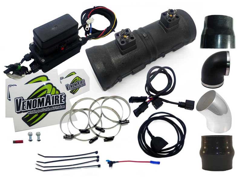 VenomAire 12V27036CHTK Turbine Cold Air Intake for 1992-2021 GMC Truck/SUV, 2002-2009 Avalanche 1500