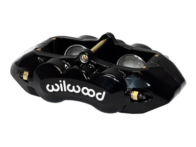 Wilwood 120-10525-BK D8-4 Caliper, Front, Black 1.88" Pistons, 1.25 Disc
