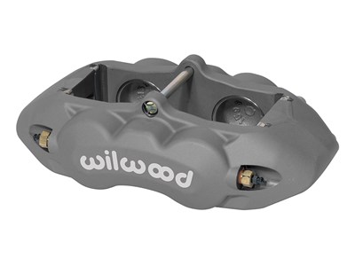 Wilwood 120-10525 D8-4 Caliper, Front, Anodized Gray 1.88" Pistons, 1.25 Disc