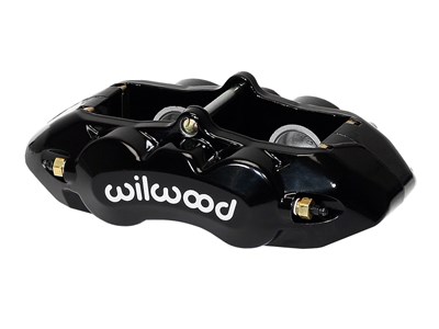 Wilwood 120-10526-BK D8-4 Caliper, Rear, Black 1.38" Pistons, 1.25" Disc