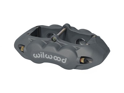 Wilwood 120-10526 D8-4 Caliper, Rear, Anodized Gray 1.38" Pistons, 1.25" Disc