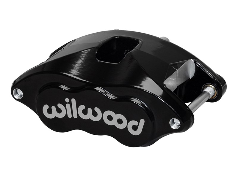 Wilwood 120-10936-BK D52 Caliper-Black Pwdr 2.00 & 2.00" Pistons, 1.28" Disc