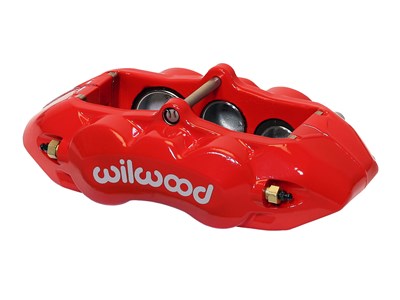 Wilwood 120-11711-RD D8-6 Caliper,R/H Front, Red 1.88 & 1.38 & 1.25" Pistons, 1.25" Disc