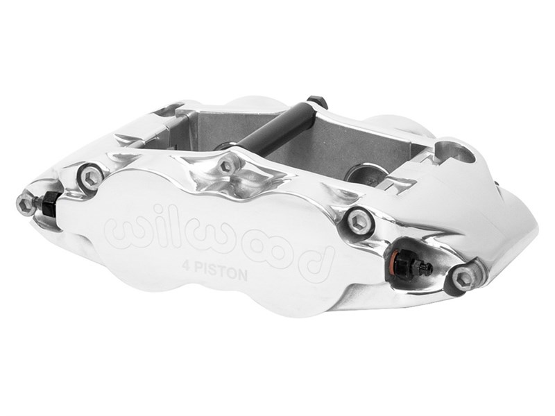 Wilwood 120-11782-P FNSL4R Caliper, Polished 1.12 & 1.12" Pistons, 1.10" Disc