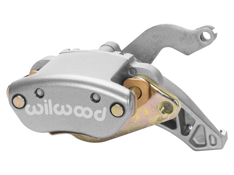 Wilwood 120-12070 MC4 Caliper-L/H, Silver, No Logo 1.19" Piston, .81" Disc
