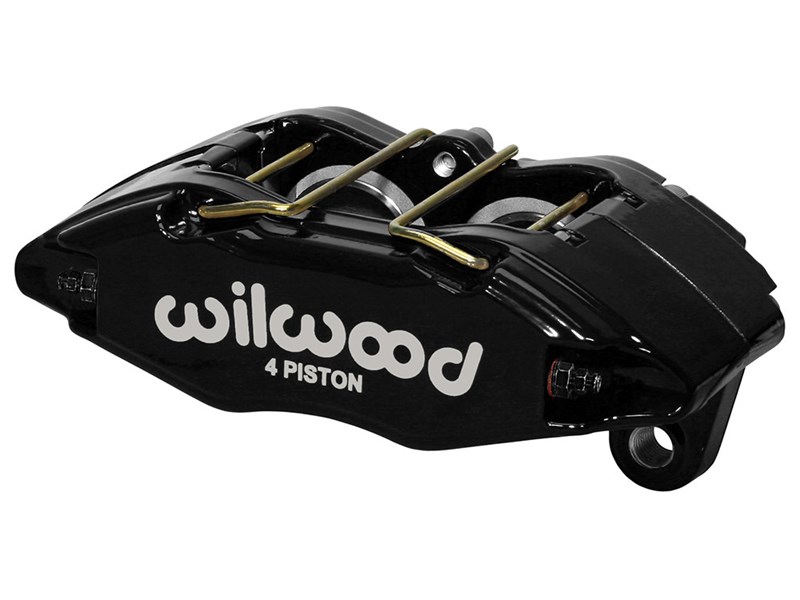 Wilwood 120-12949-BK Dynapro DPHA Caliper, Black Powder 1.62" Pistons, .83" Disc