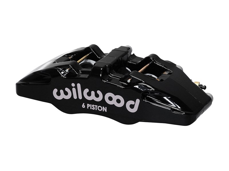 Wilwood 120-13439-BK Dynapro Forged DP6A Caliper 5.25"mt. Black L/H .81" Disc