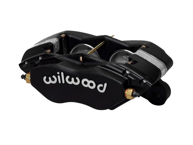 Wilwood 120-13745-BK Forged Dynalite-M Caliper-Red 1.75" Pistons,1.25" Disc