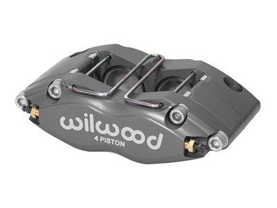 Wilwood 120-14698 Dynapro-DS Radial Caliper, Anodized Gray 1.25" Pistons, .350 & .500" Disc