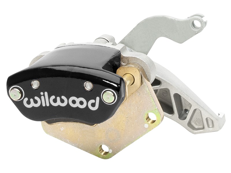 Wilwood 120-15353-BK MC4 Caliper-R/H, Black-2.00 Mt 1.19" Piston, .81" Disc