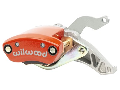 Wilwood 120-15484-RD MC4 Caliper-R/H, Red 1.19" Piston, 1.10" Disc