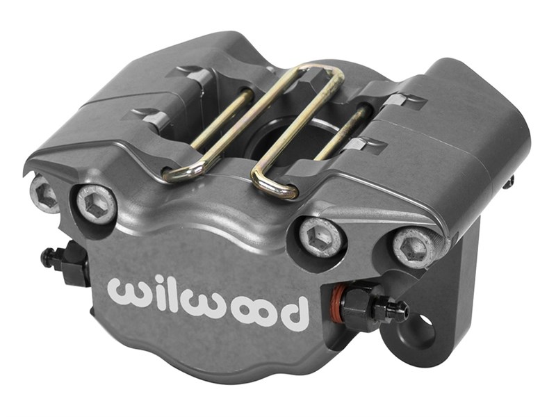 Wilwood 120-16070 Dynapro Single-VW Caliper, 2.22" mt, Anodized Gray 1.62" Pistons, .38" Disc