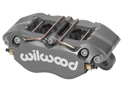 Wilwood 120-16438 Dynalite-ST 4-Piston Caliper Anodized Gray with 1.62" Pistons for .81" Disc
