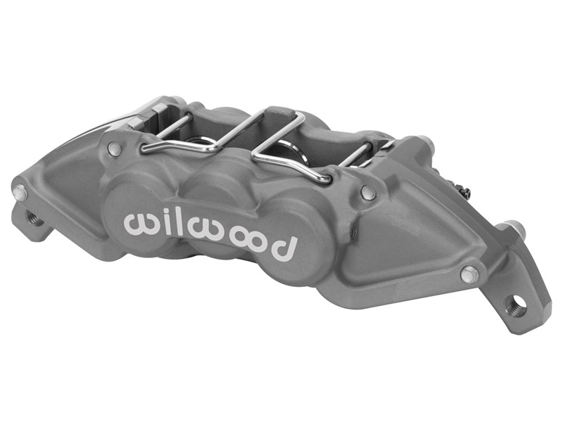 Wilwood 120-16568 Caliper, UTV6-P, Front, R/H,Gray Ano, 1.25/1.12/1.12" Pistons, 0.25 Disc