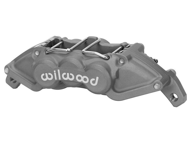 Wilwood 120-16572 Caliper, UTV4-H, Rear, Gray Ano, 1.00/1.00" Pistons, 0.25 Disc