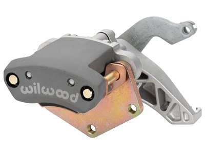 Wilwood 120-17143 MC4 Mechanical 2" Mount R/H Parking Brake Caliper in Gray Ano for 0.99-1.10" Disc