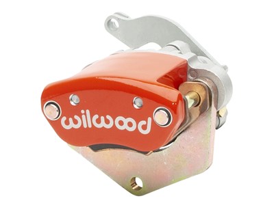 Wilwood 120-17144-RD MC4 Mechanical 2" Mount L/H Parking Brake Caliper in Red for 0.99-1.10" Disc