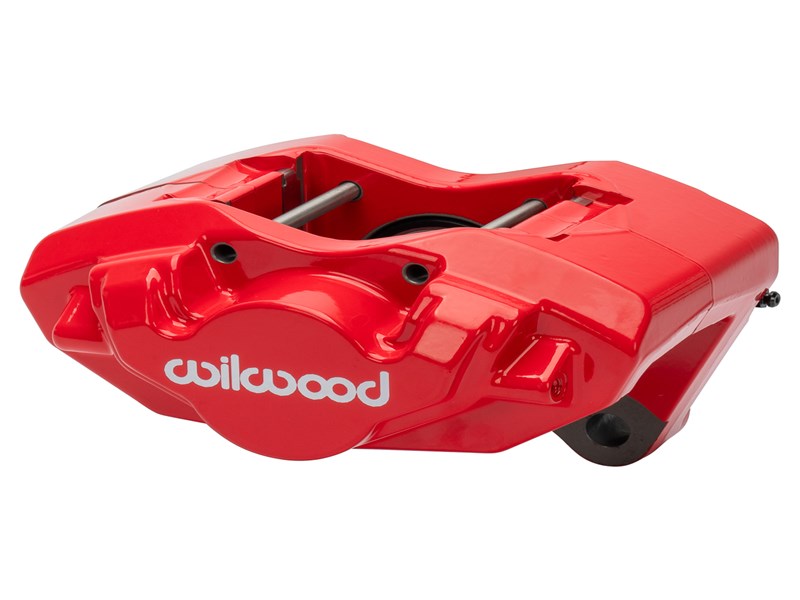 Wilwood 120-17169-RD D45 Brake Caliper, Front, 1.88, .79 Rotor, 3.50 Mount, Red for Porsche