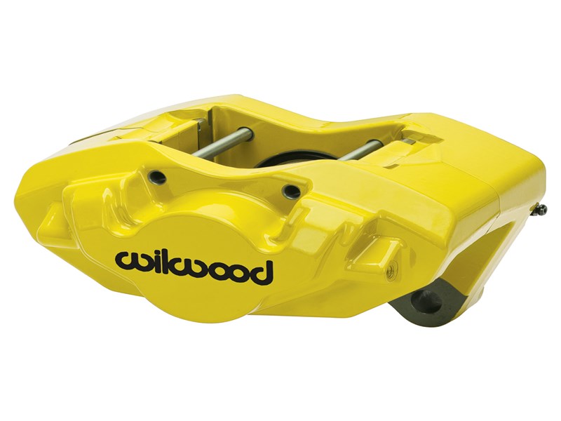 Wilwood 120-17172-Y D45 Brake Caliper, Front, 1.88, .94 Rotor, 3.50 Mount, Yellow for Porsche