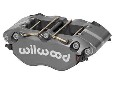 Wilwood 120-17192 Narrow Dynapro 4 Piston Radial Mount Caliper in Gray Ano for 0.81" Disc
