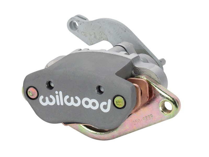 Wilwood 120-17265 MC4 Mechanical L/H Parking Brake Caliper in Gray Ano for .178-.250" Disc