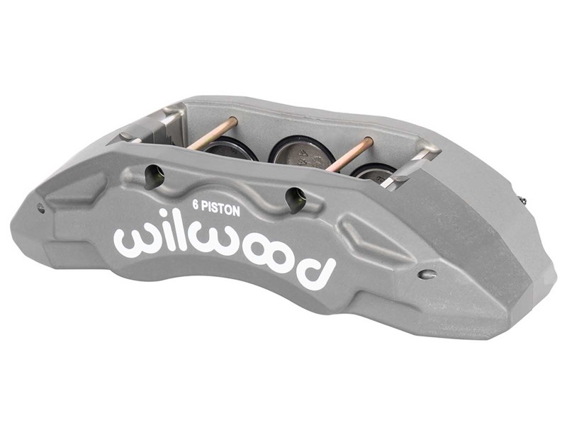 Wilwood 120-17467 TX6-DM Brake Caliper, 2.00/1.88/1.88, LH, Gray Ano for 2020-up GM 2500/3500