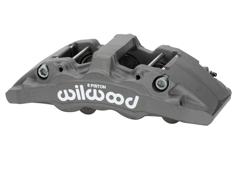 Wilwood 120-17591 AERO6-DM Brake Caliper, 1.75/, 1.62/1.62, RH, Gray Ano for 2013-2018 RAM 1500