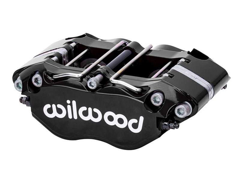 Wilwood 120-17628-BK Dynapro Brake Caliper, 1.12/1.12, .250 Rotor, Black