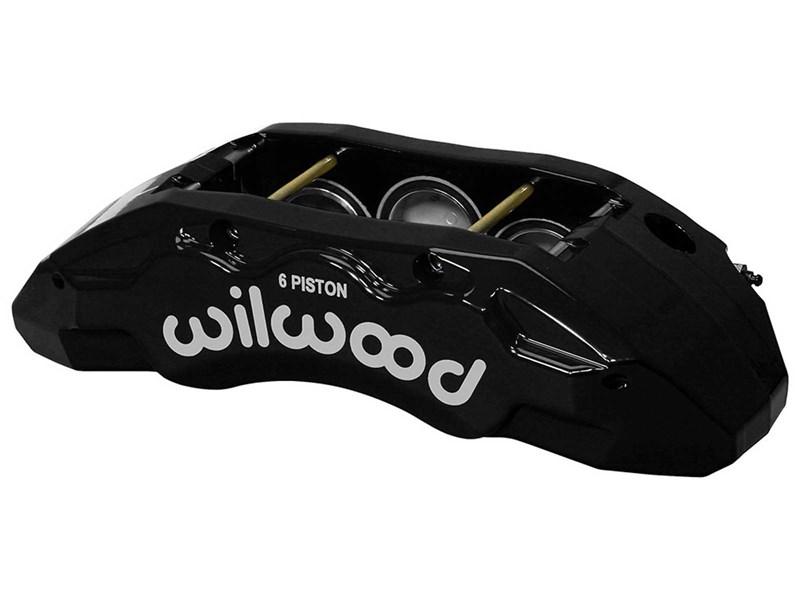 Wilwood 120-17641-BK TX6-DM Brake Caliper, 2.00/1.88/1.88, RH, Black For 2011-2019 GM 2500/3500