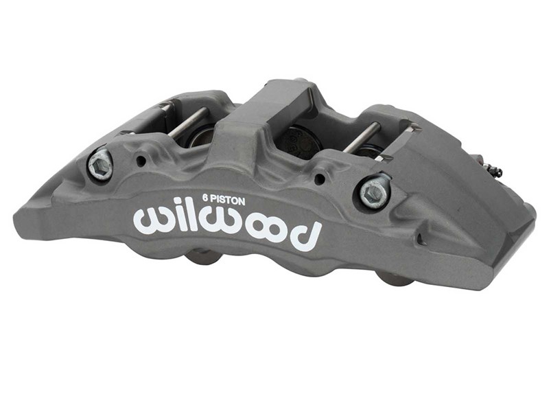 Wilwood 120-17954 AERO4-DM Brake Caliper, 1.50/1.50, 1.10 Rotor, Gray Ano For 2022-2023 MBZ Sprinter