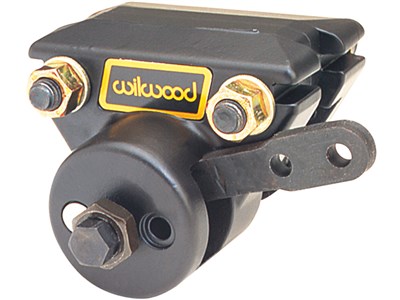 Wilwood 120-2280 Pro Street Mechanical Spot Caliper With Pads, Black, RH 1.62" Bore, .81" Disc