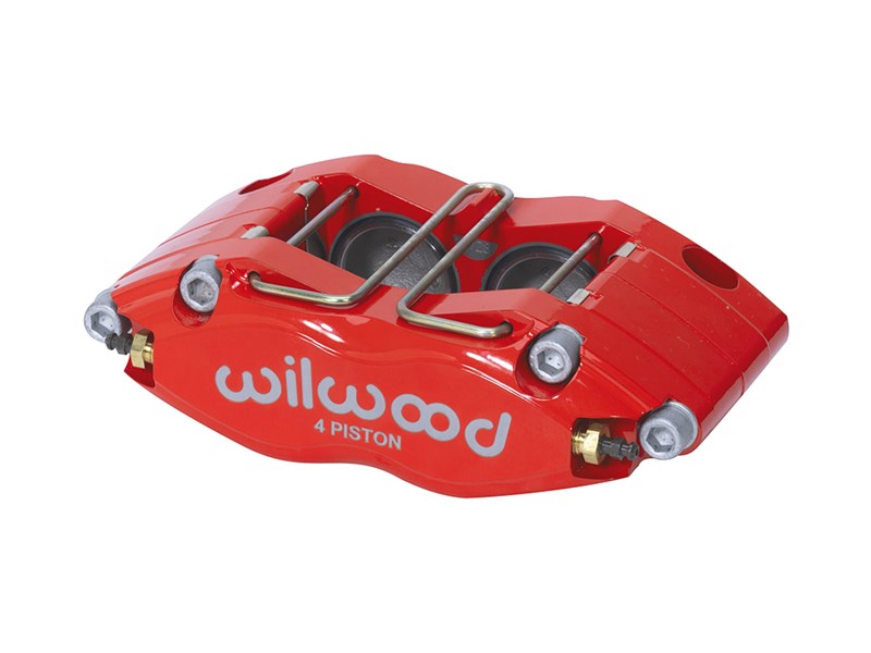 Wilwood 120-7374-RD Dynapro Radial Caliper-Red 1.25" Pistons, 0.81" Disc