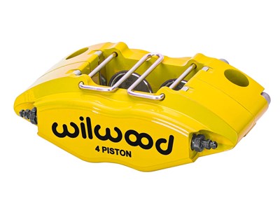 Wilwood 120-8729-Y Powerlite Caliper, Yellow, 1.38" Pistons, .790"/.860" Disc