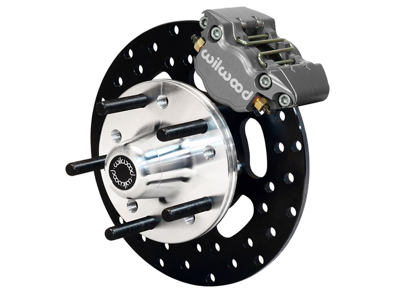 Wilwood 140-1016-D Dynapro Front Single Drag Brake Kit 10" Drilled 67-69 Camaro 64-72 Nova-Chevelle