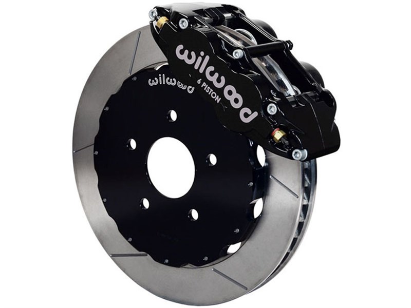 Wilwood 140-10752 FNSL6R Front 13" Big Brake Kit, Slotted, Black, Fits 2009-2011 Toyota Matrix