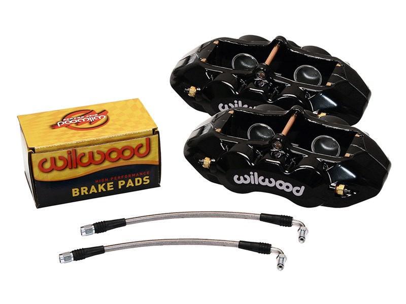Wilwood 140-10790-BK Rear D8-4 Replacement Caliper Upgrade Kit, Black, 1965-1982 Chevrolet Corvette