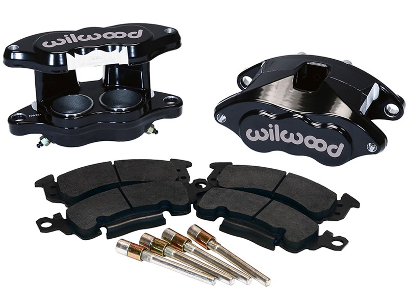 Wilwood 140-11290-BK Front D52 Caliper Kit Black, 1968-1996 GM & Jeep Vehicles W/1.19"-1.28" Rotors