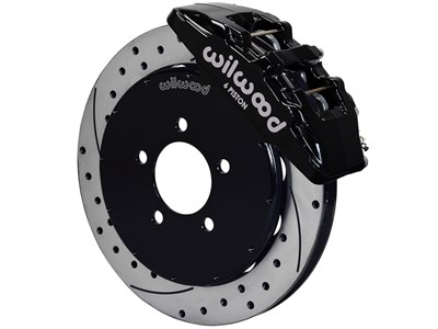 Wilwood 140-12048-D Forged Dynapro 6 Front 13" Big Brake Kit, Black, Drilled, Factory Five Racing