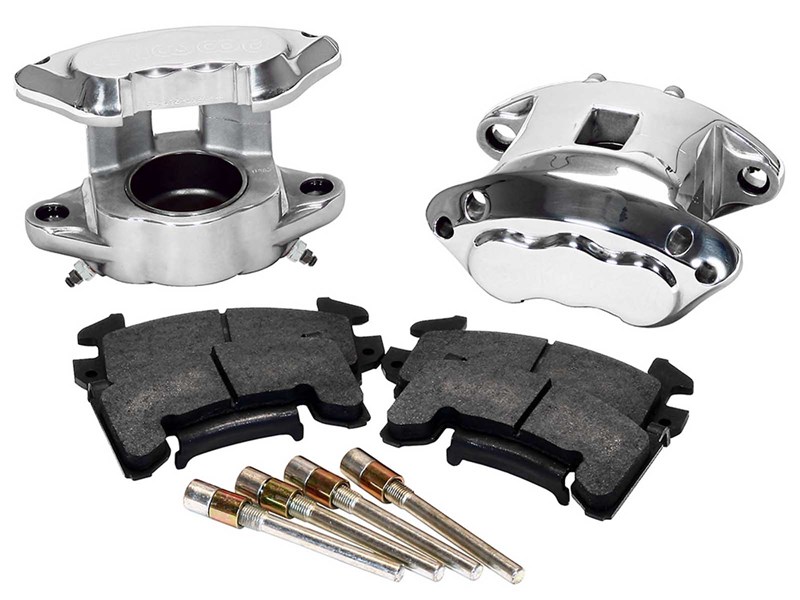Wilwood 140-12097-P Polished D154 Front Caliper Upgrade Kit for 1978-2003 GM Cars & Small Trucks