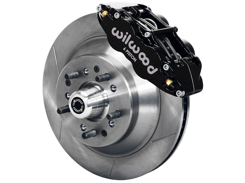 Wilwood 140-12280 Superlite 6R Front 13" Big Brake Kit, Slotted, Black, 1979-1985 GM Cars